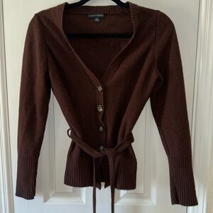 Banana Republic Brown Wool cardigan